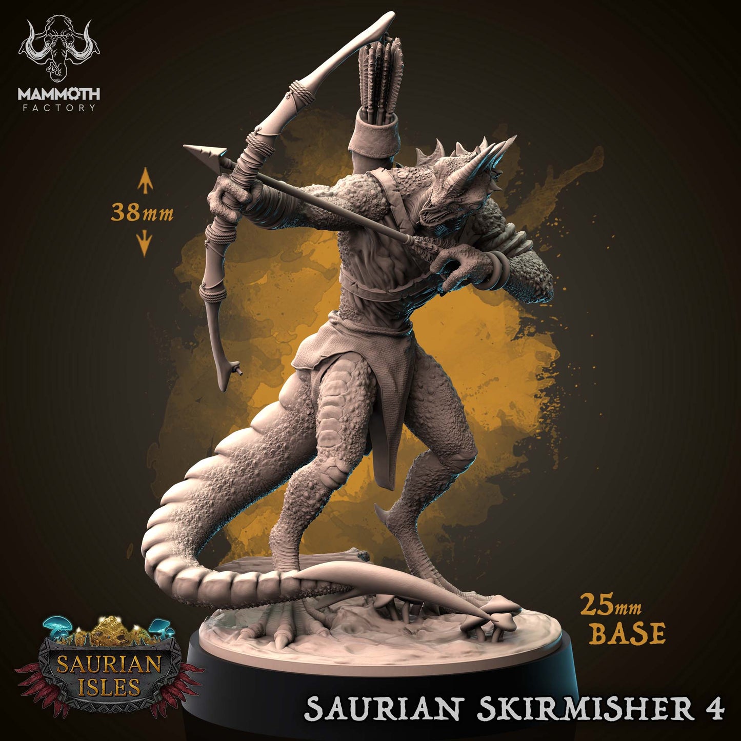 Saurian (Lizardfolk) Skirmishers Archers