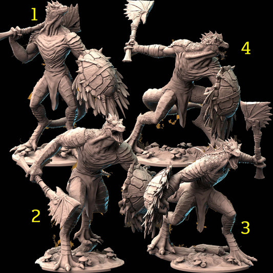 Saurian (Lizardfolk) Warriors