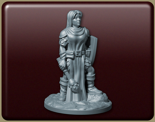 Cleric with Mace
