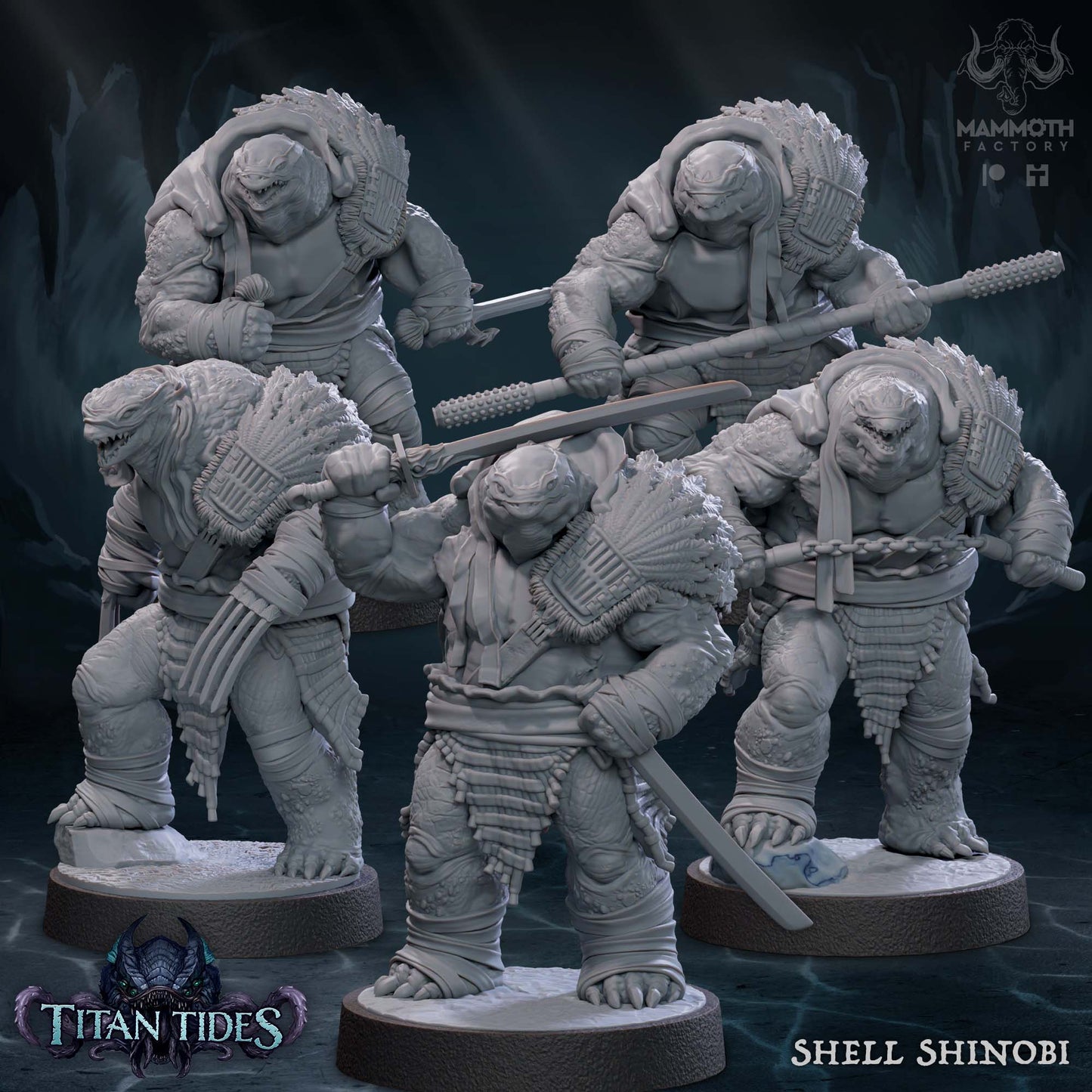 Shell Shinobi (Tortles) by Mammoth Factory