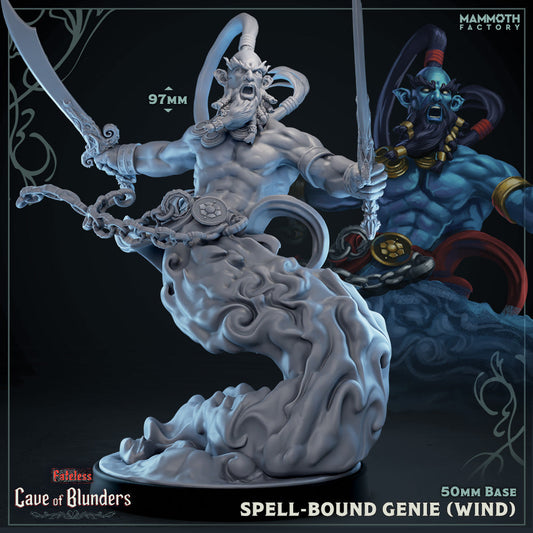 Spell Bound Genie (Wind) - Djinni