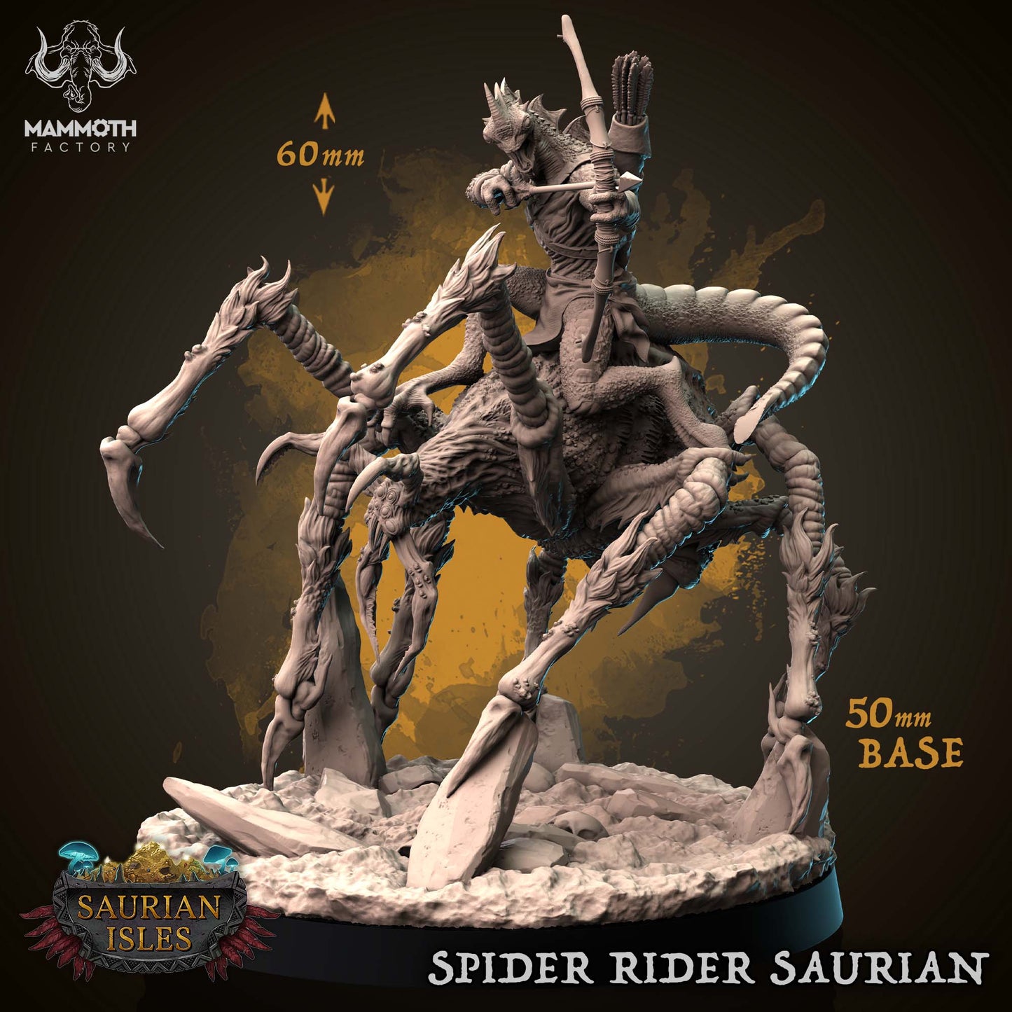 Lizardfolk Spider Riders