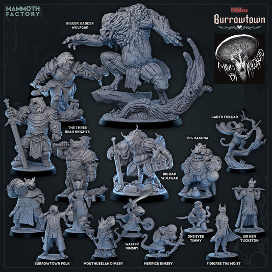 Mammoth Factory Burrowtown Collection