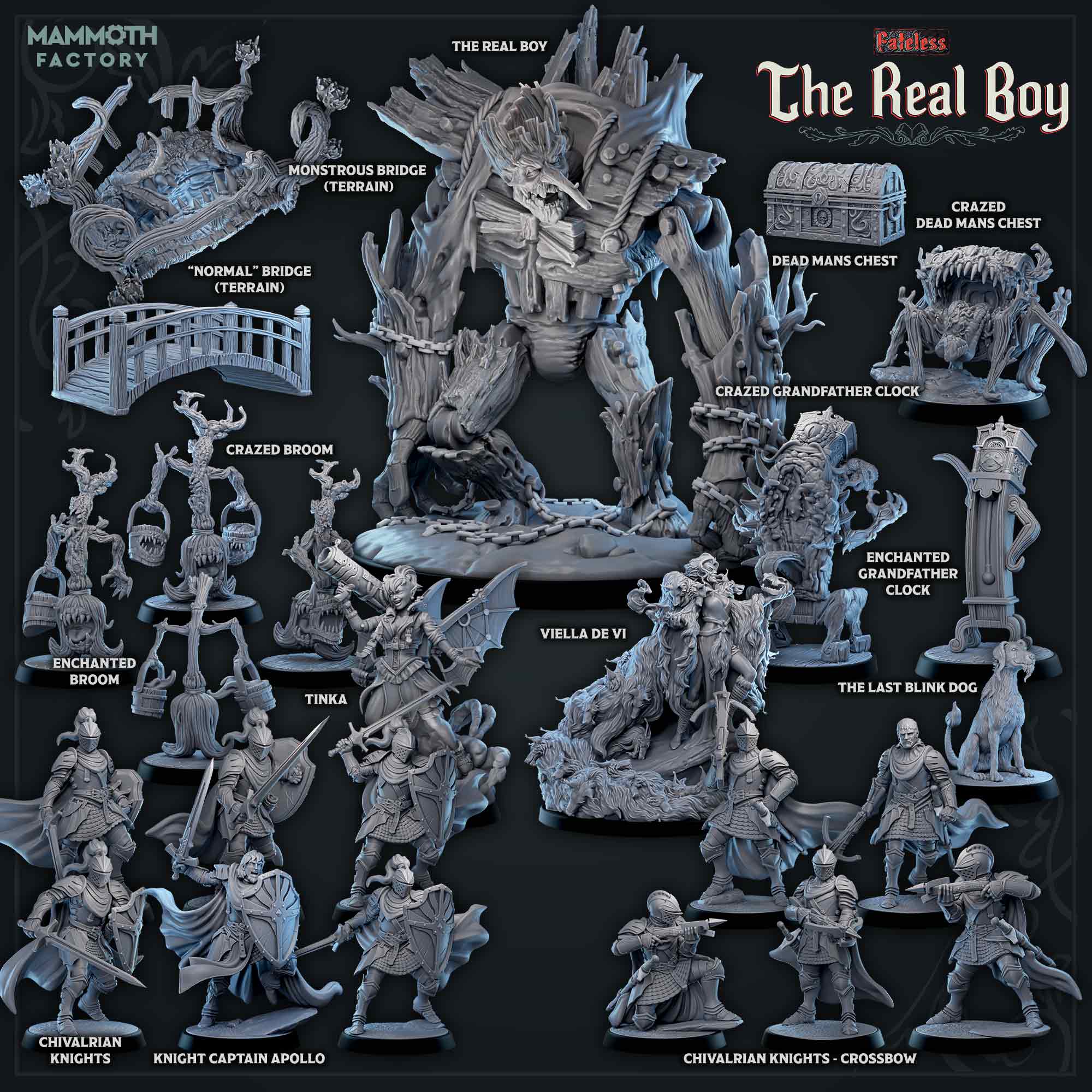 The Real Boy Collection - Fateless Chapter 1 – Minis by Myconoid