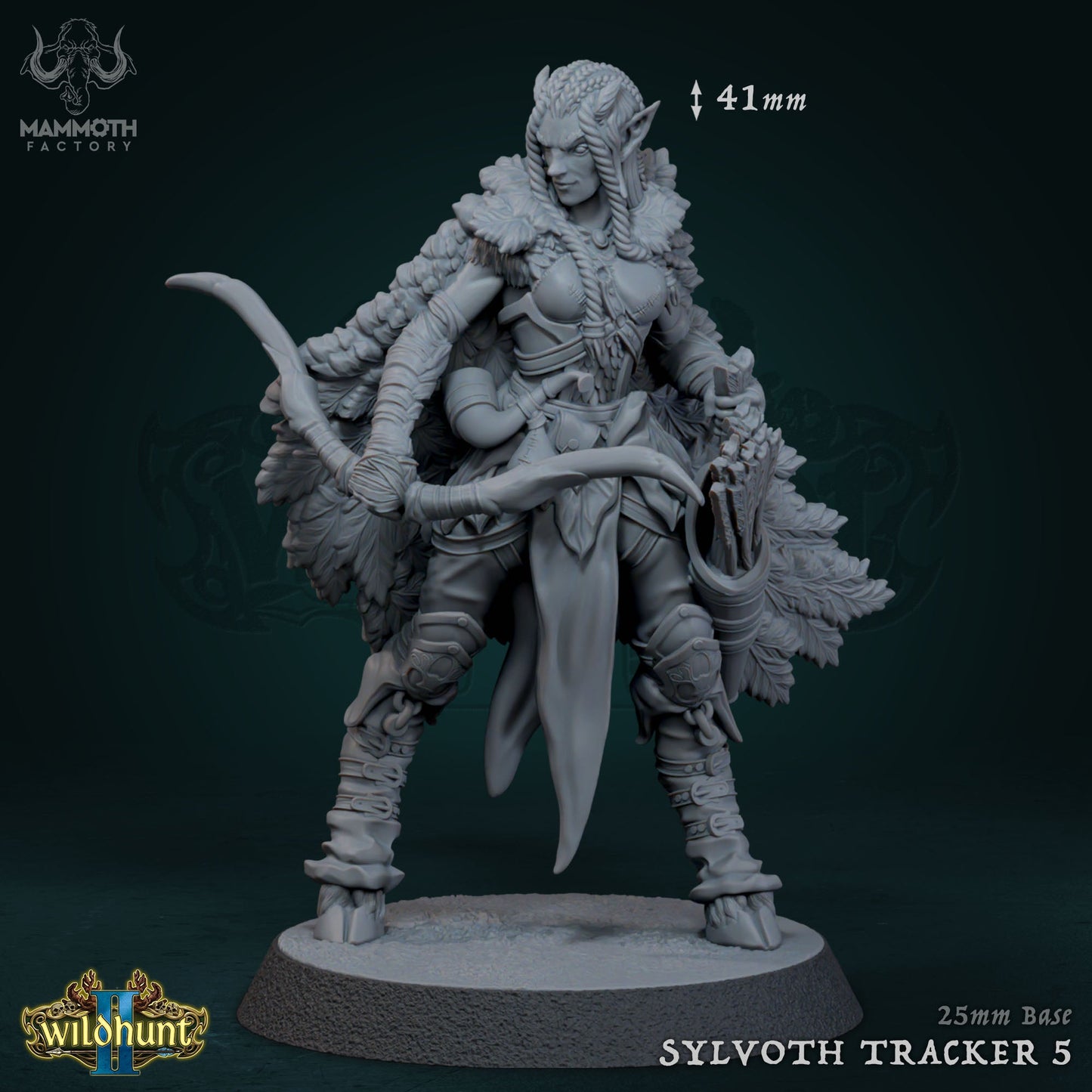 Sylvoth Tracker - Sartyr Elf Ranger