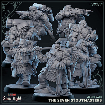 The Seven Stoutmasters - Dwarf Dwarves
