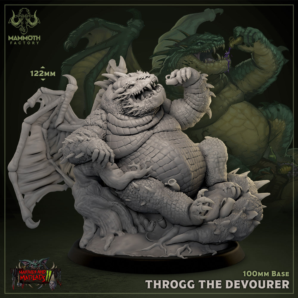 Throgg the Hungerer - Fat Croco-dragon