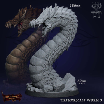 Tremoscale Wurm - Dragon Wyrm