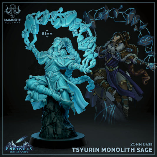 Tsyurin Monolith Sage - Summoner Spellcaster Shaman