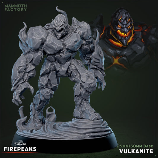 Vulcanite Fire Elemental