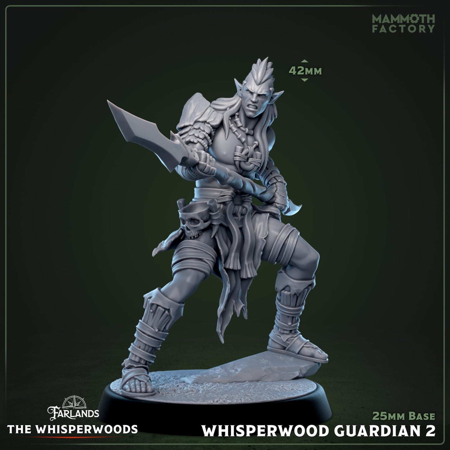 Whisperwood Guardians - Wood Elf Spearmen