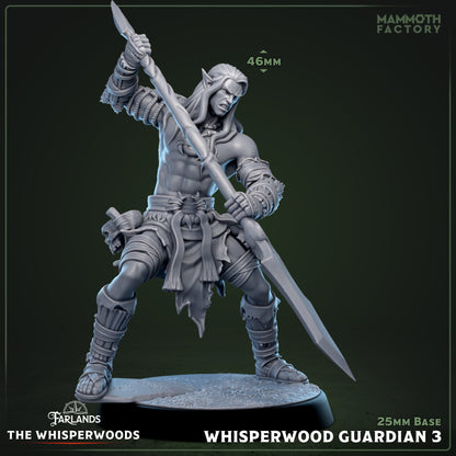 Whisperwood Guardians - Wood Elf Spearmen