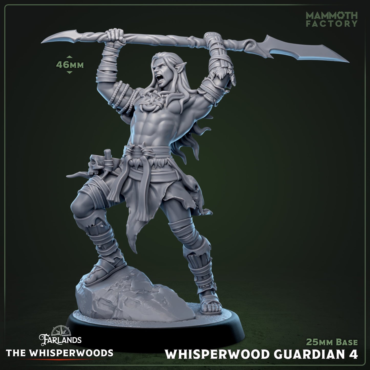 Whisperwood Guardians - Wood Elf Spearmen