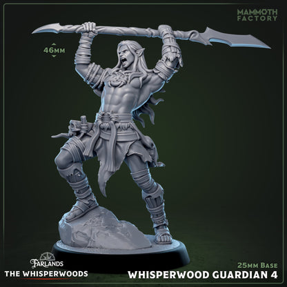 Whisperwood Guardians - Wood Elf Spearmen