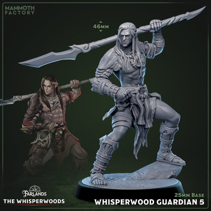 Whisperwood Guardians - Wood Elf Spearmen