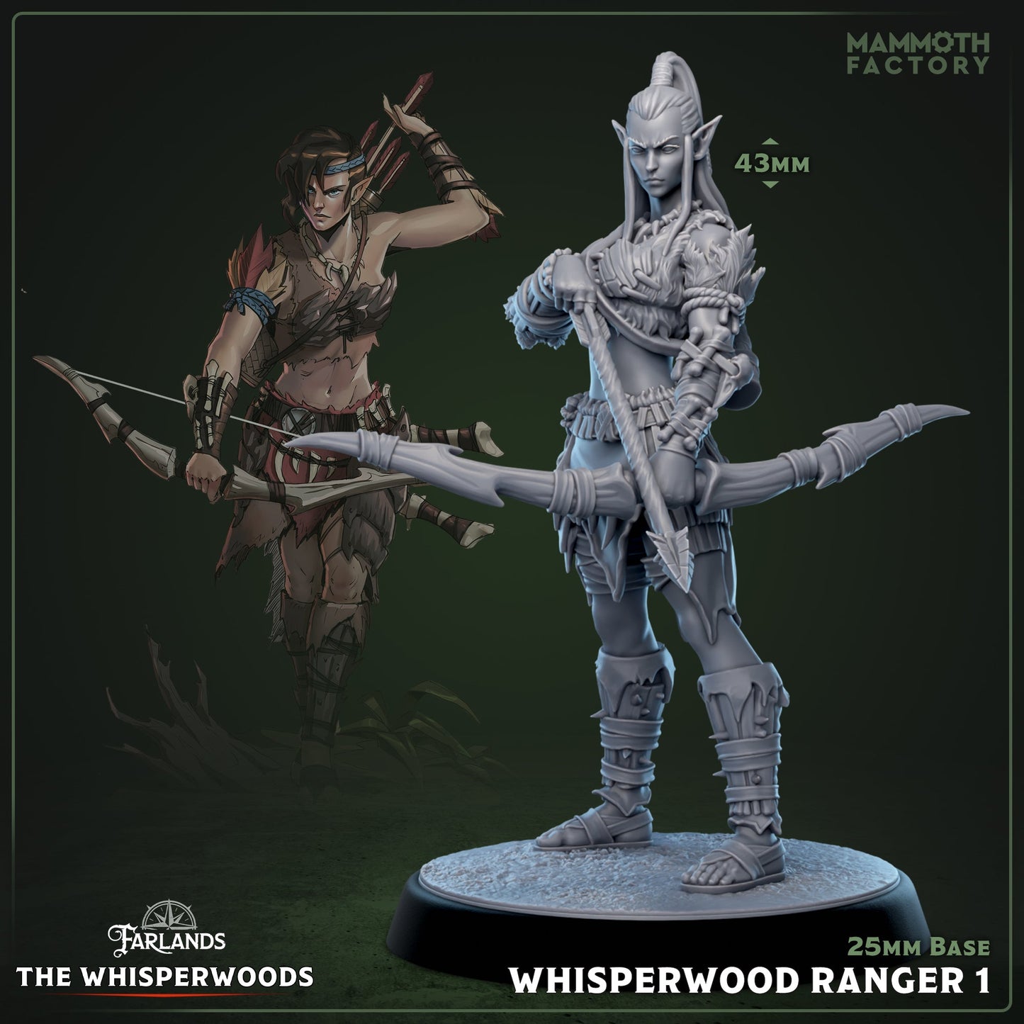 Whisperwood Rangers - Wood Elf