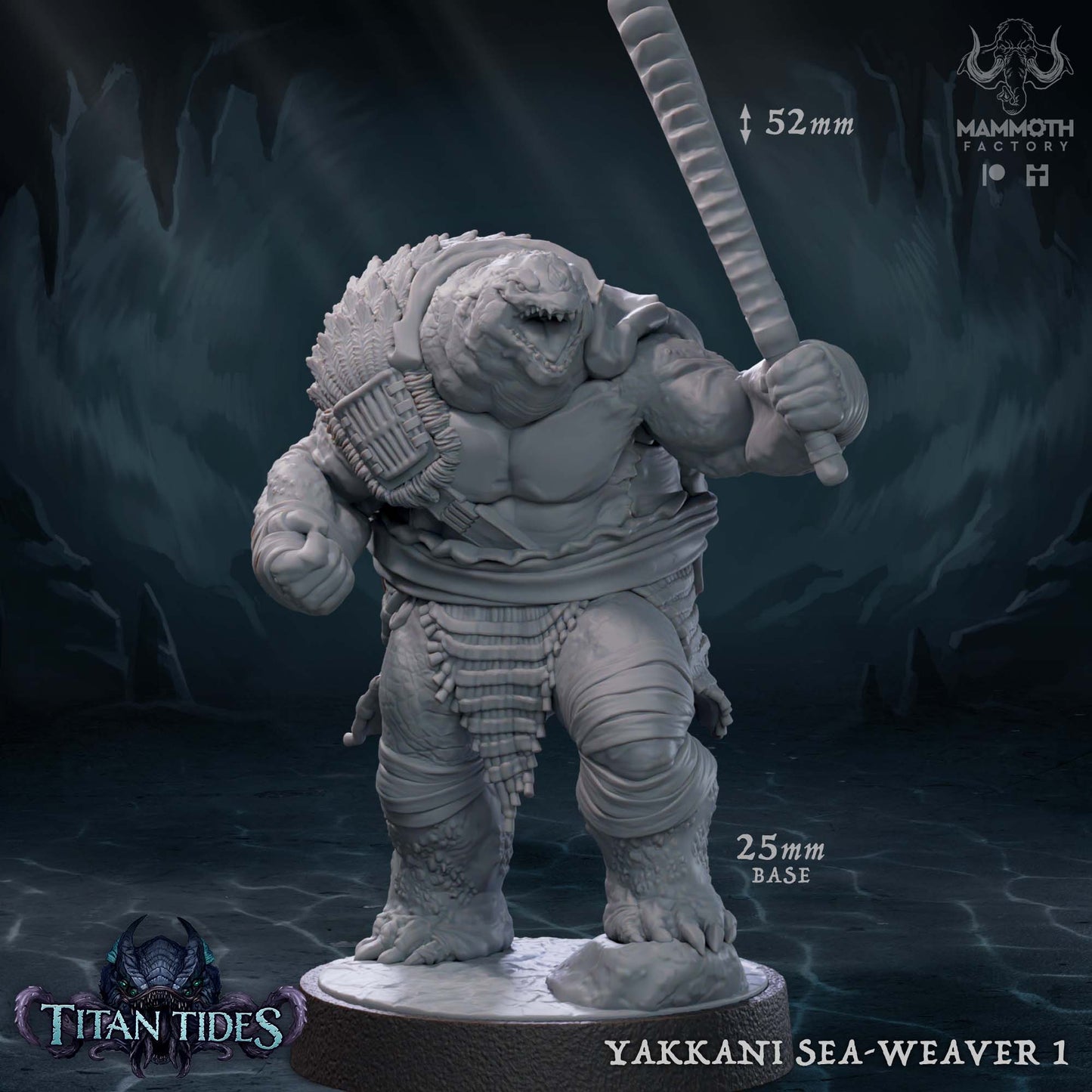 Yakkari Sea-Weaver (Tortles) by Mammoth Factory