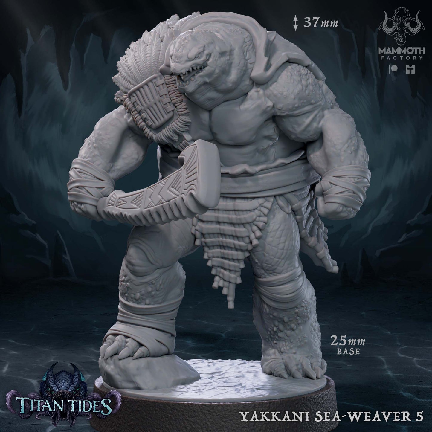 Yakkari Sea-Weaver (Tortles) by Mammoth Factory
