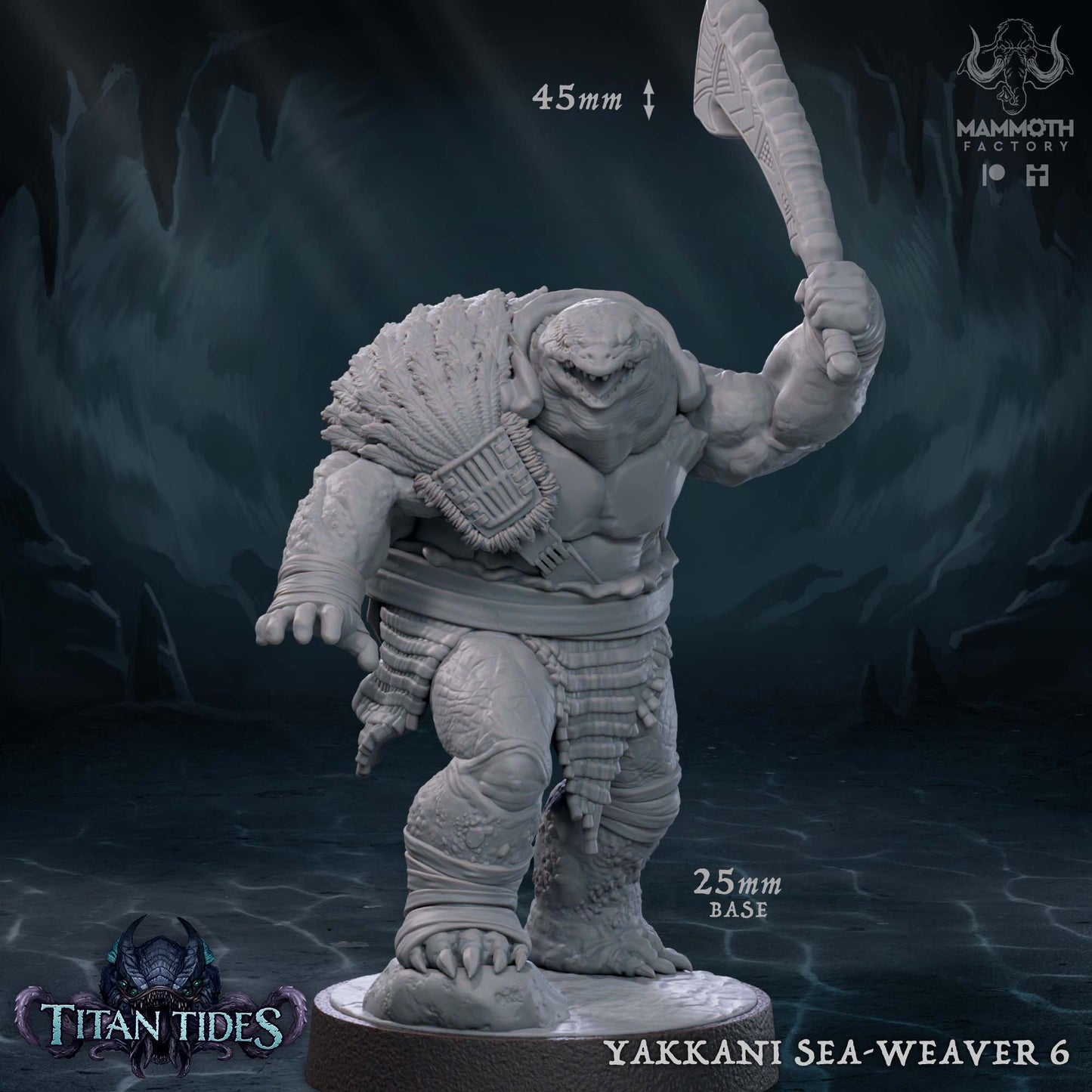 Yakkari Sea-Weaver (Tortles) by Mammoth Factory