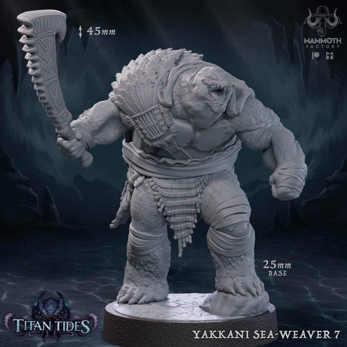 Yakkari Sea-Weaver (Tortles) by Mammoth Factory