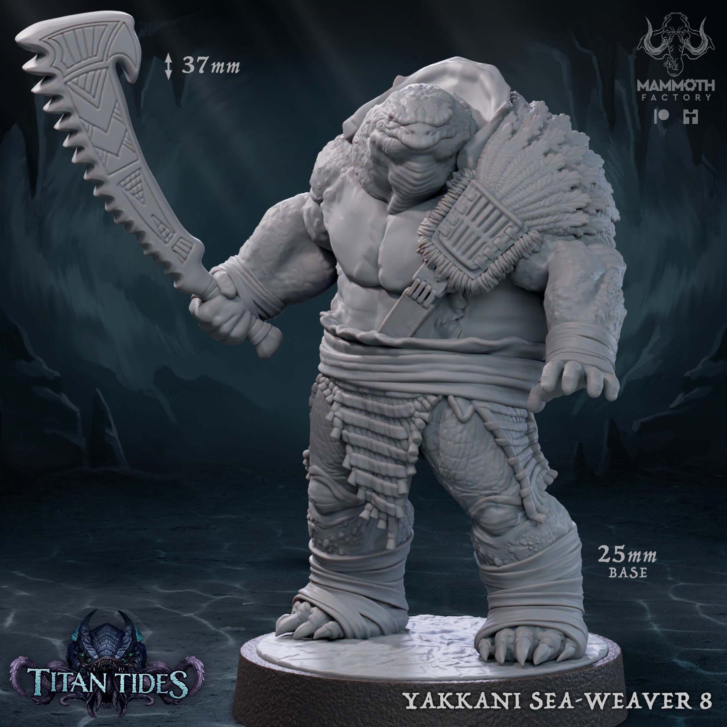 Yakkari Sea-Weaver (Tortles) by Mammoth Factory