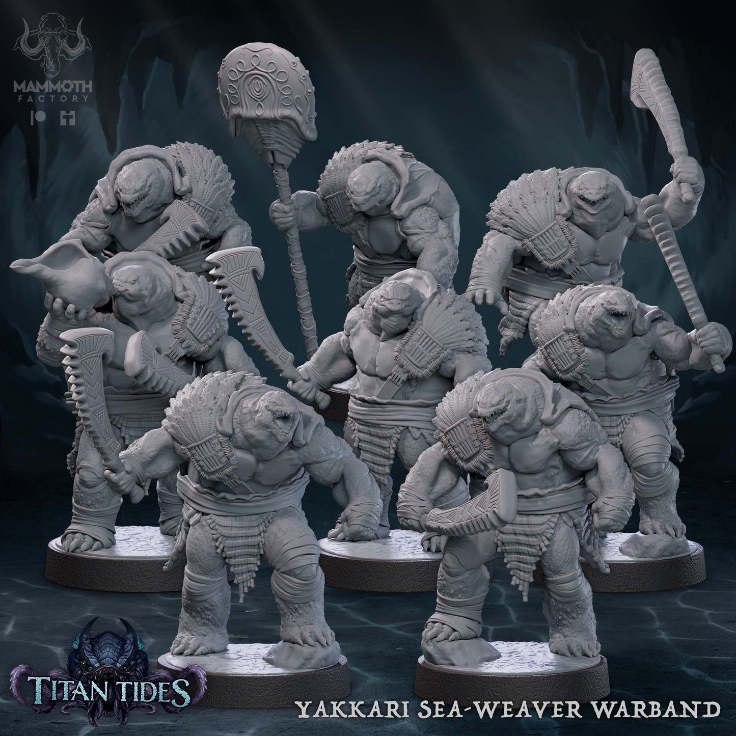Yakkari Sea-Weaver (Tortles) by Mammoth Factory