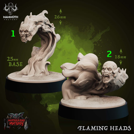 Flaming Head - Flameskull