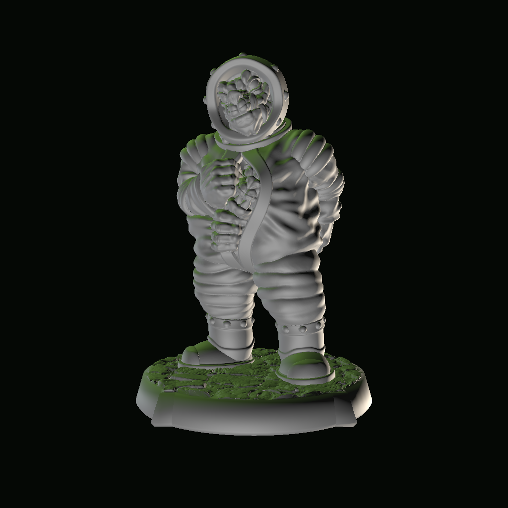 Three Kobolds In A Space Suit
