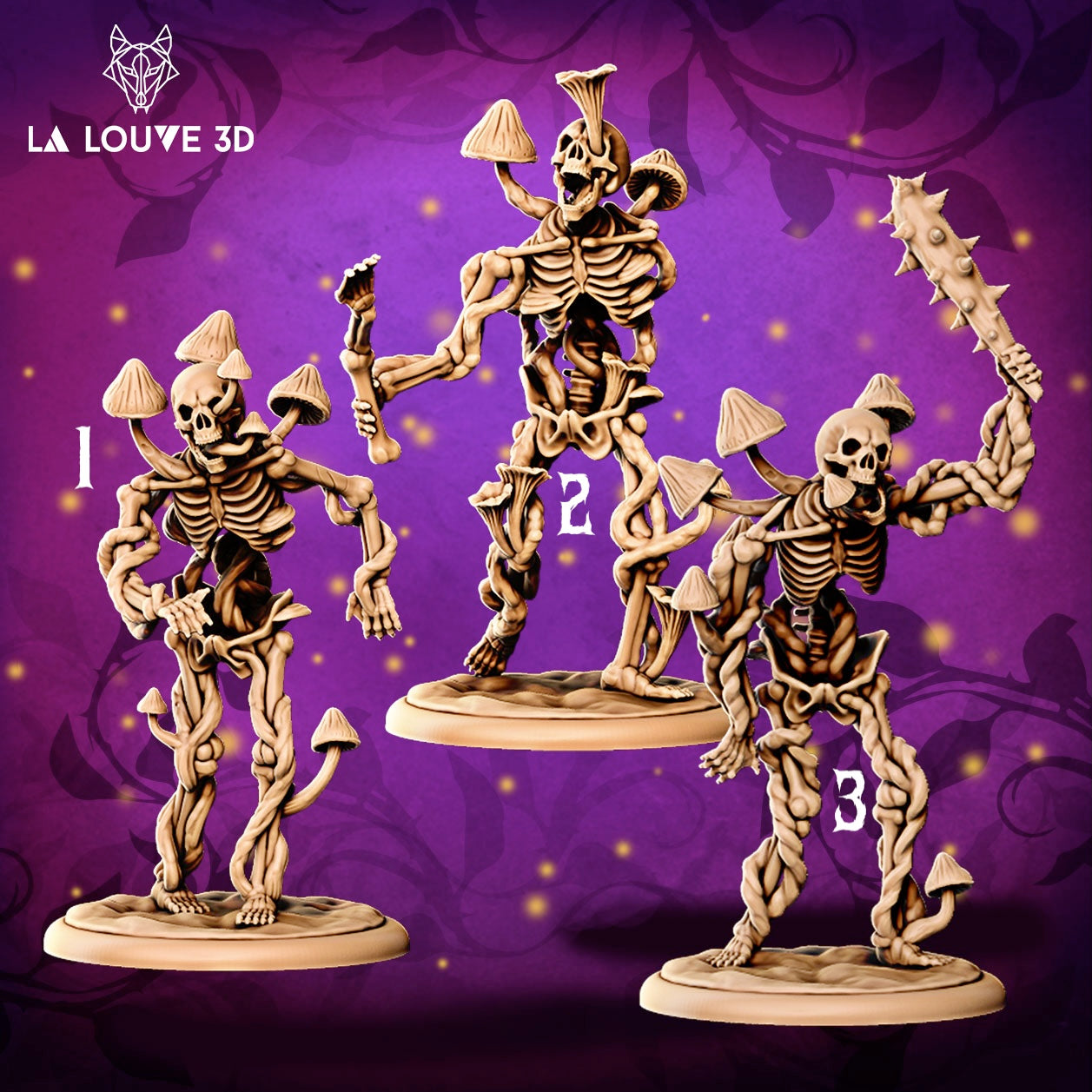 3 Infected skeletons