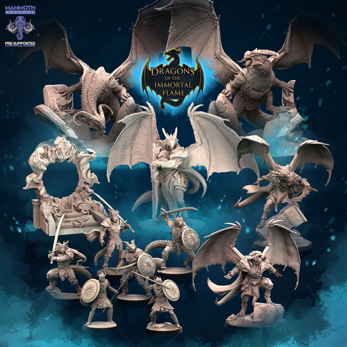 Dragons of the Immortal Flames Collection