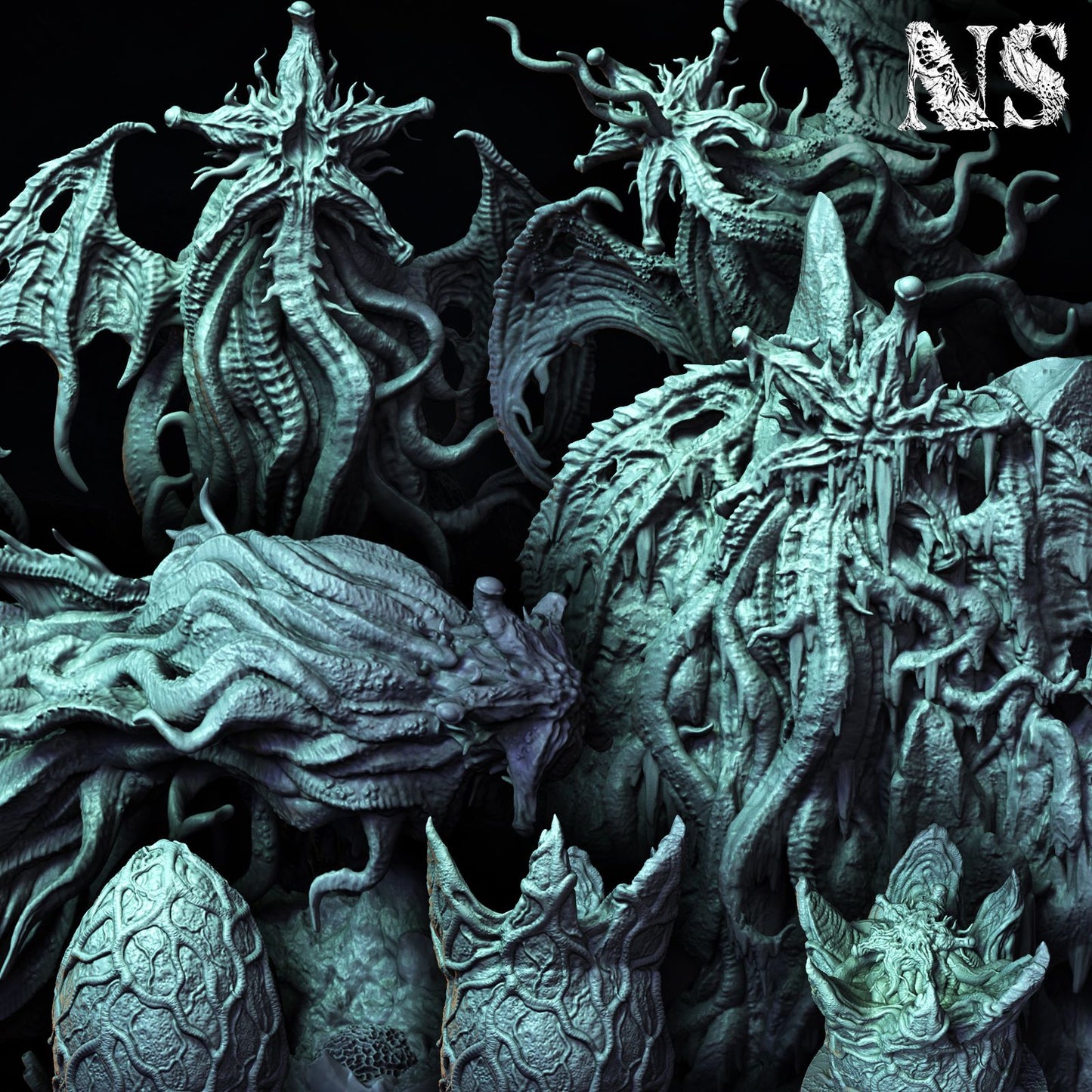 At the Mountains of Madness part 1 - Miniatures and Terrain Collection