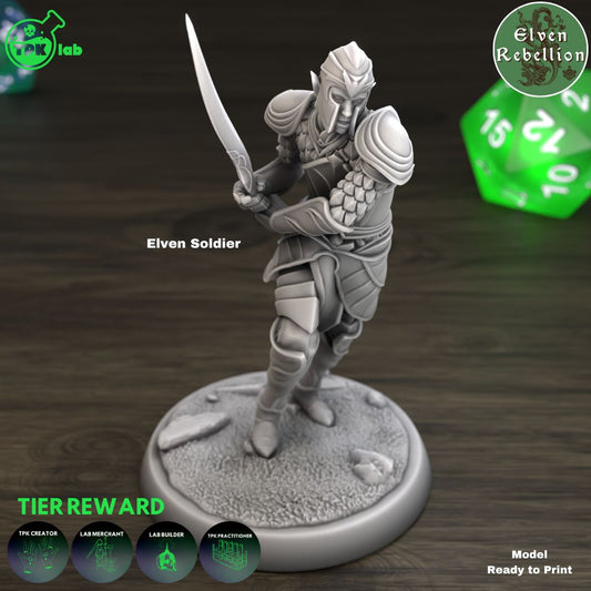 Elven Soldier (C)
