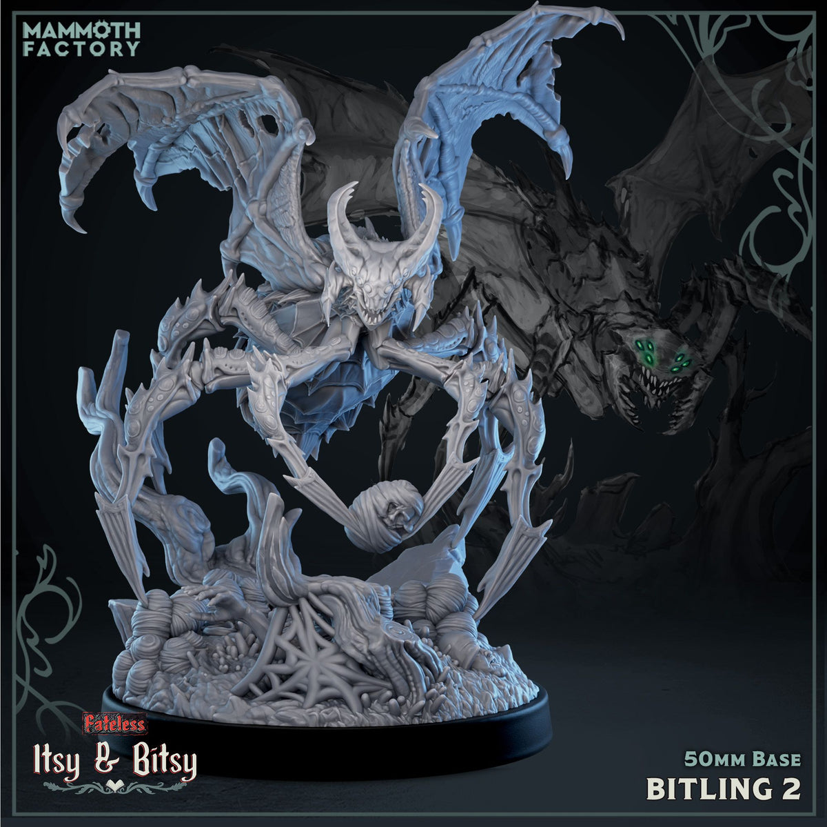 Mammoth Factory Itsy & Bitsy Collection - Spiders! Spider Dragon! Spider People!!