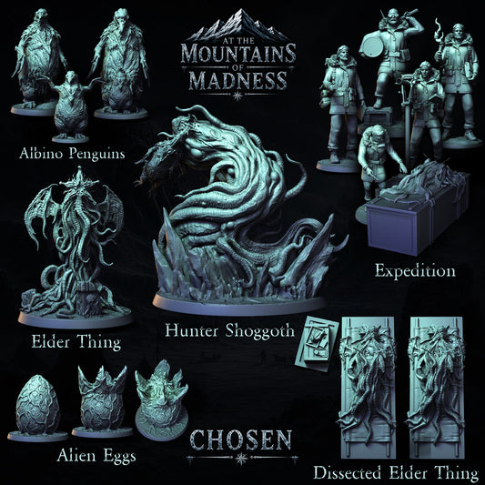 At the Mountains of Madness part 1 - Miniatures and Terrain Collection