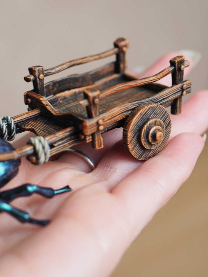 Cart and beetle