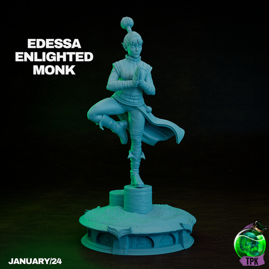 Edessa Enlighted Monk - Pose B