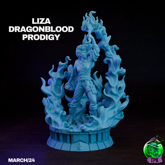 Liza Dragonblood Prodigy Pose B