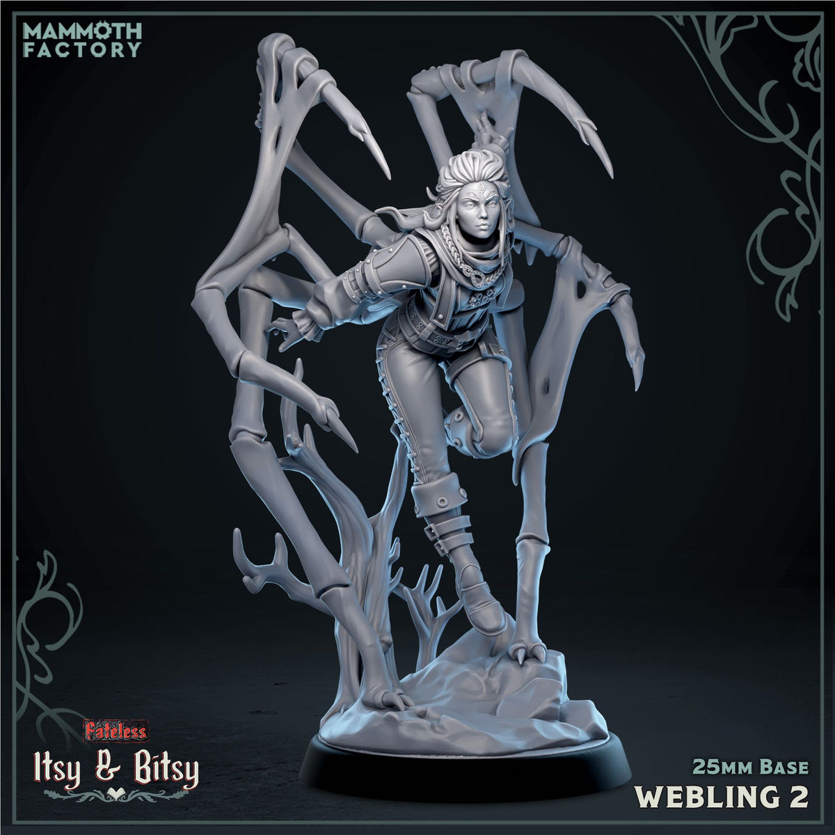 Mammoth Factory Itsy & Bitsy Collection - Spiders! Spider Dragon! Spider People!!
