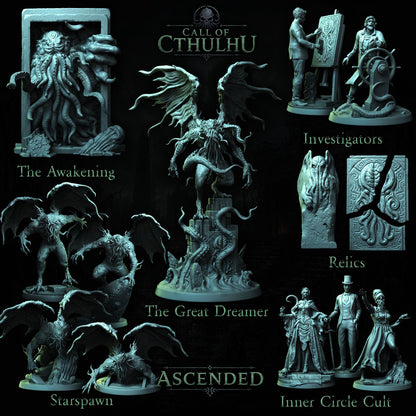 Call of Cthulhu - Miniatures and Terrain Collection