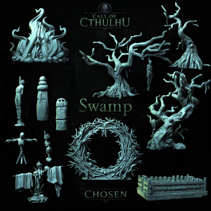 Call of Cthulhu - Miniatures and Terrain Collection