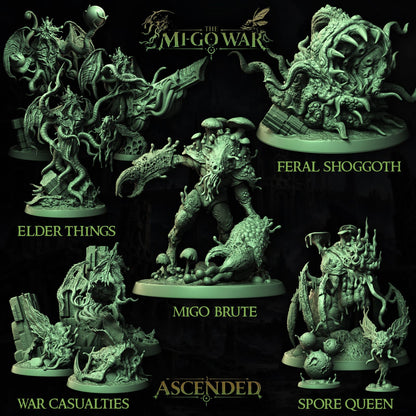 The Mi-Go War - Miniatures and Terrain Collection