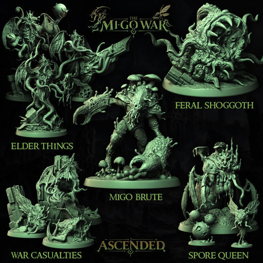 The Mi-Go War - Miniatures and Terrain Collection