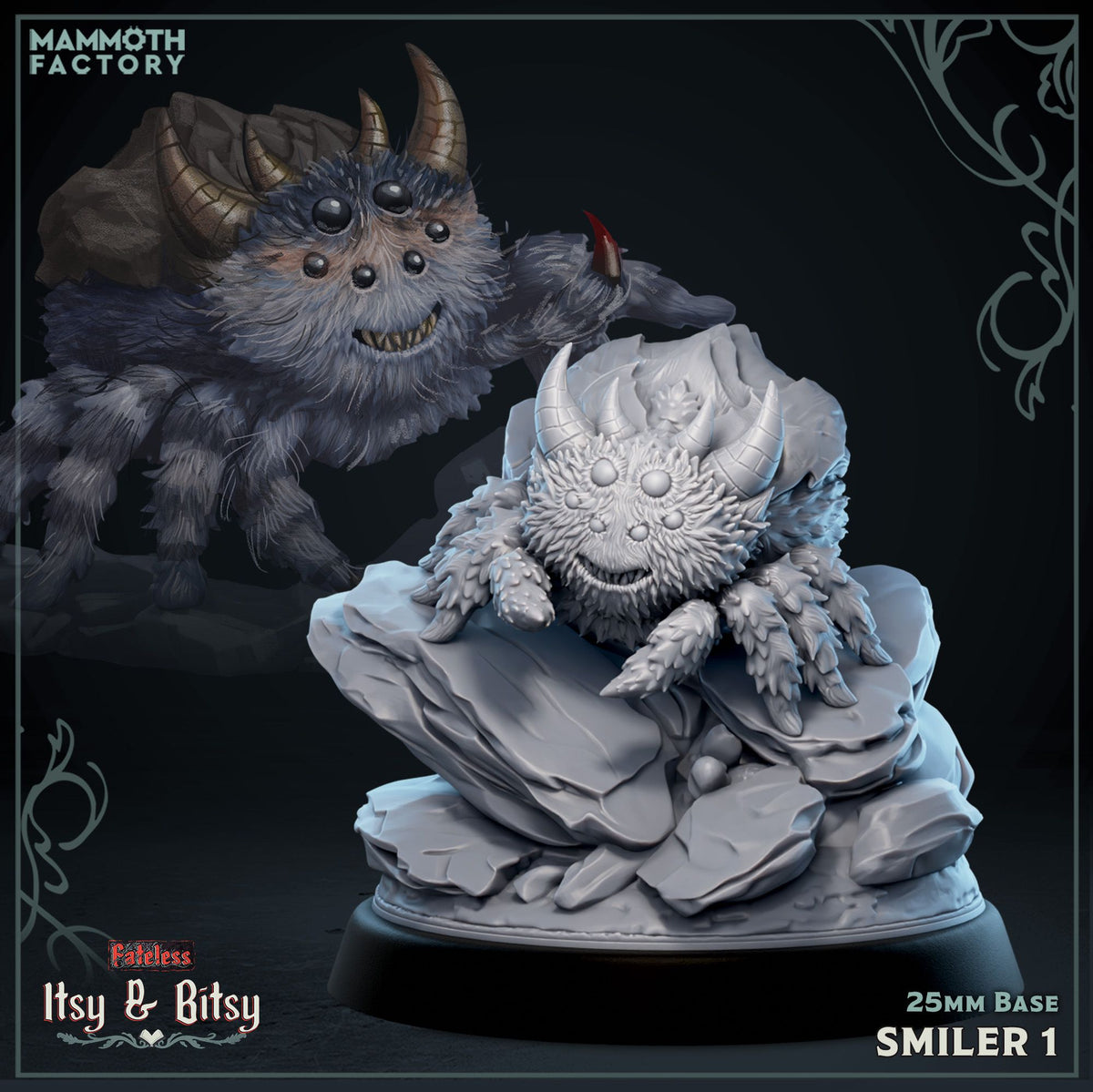 Mammoth Factory Itsy & Bitsy Collection - Spiders! Spider Dragon! Spider People!!