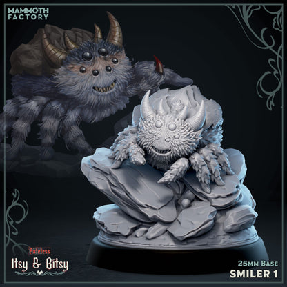 Mammoth Factory Itsy & Bitsy Collection - Spiders! Spider Dragon! Spider People!!