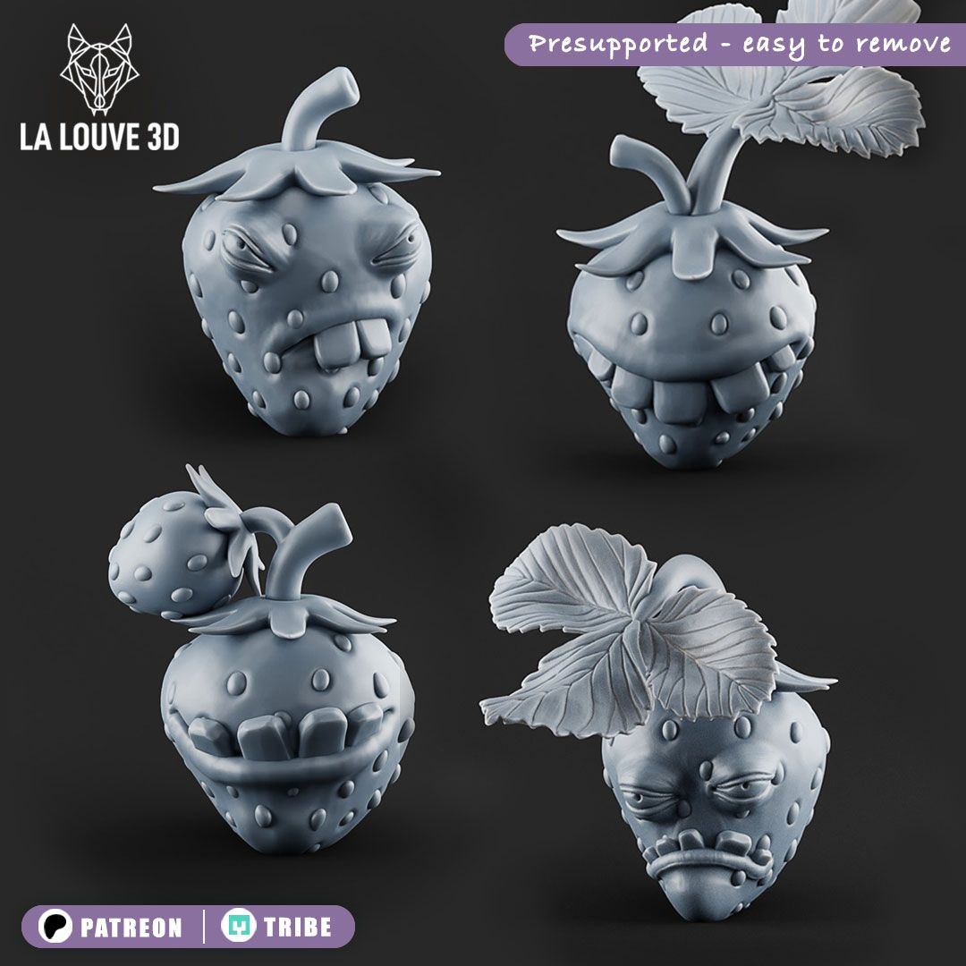 Strawberry mimics