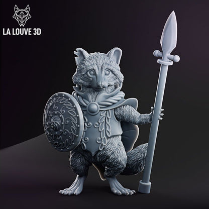 Paladin Racoon