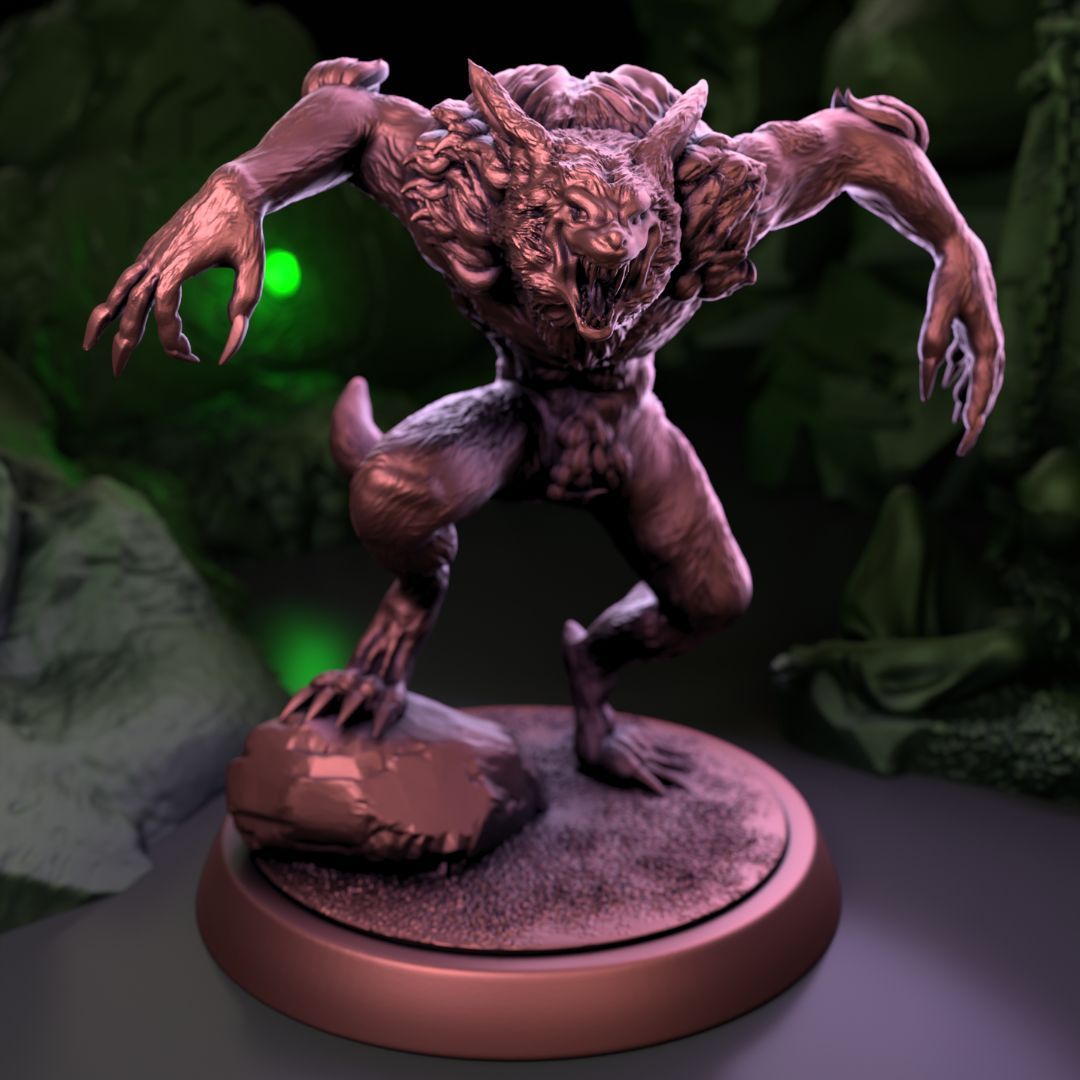 Newly Turned Werewolf (2)