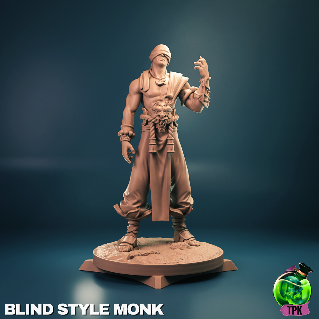 Blind Style Monk