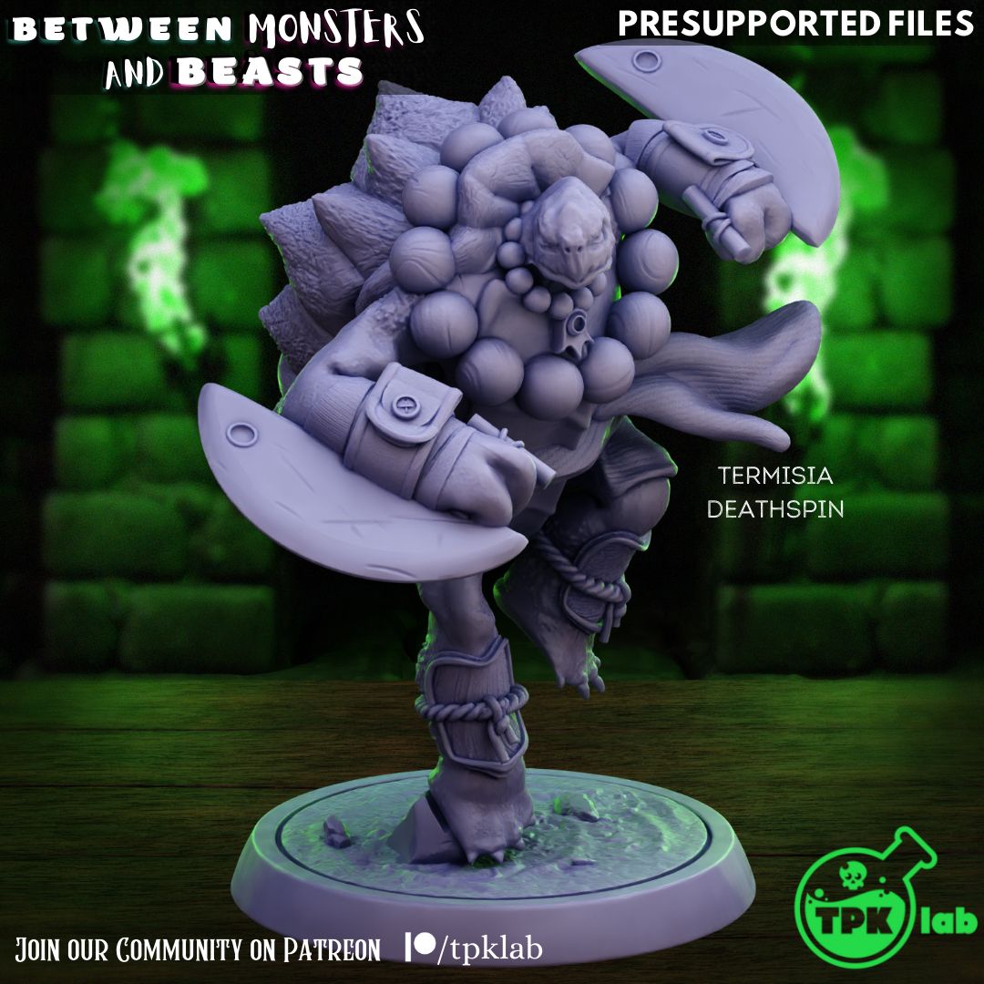 Termisia Deathspin, Turtlefolk Monk