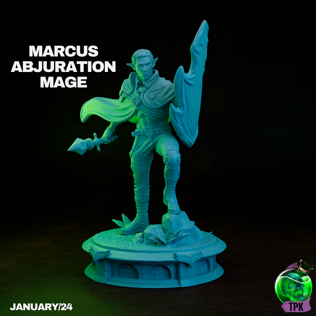 Marcus Abjuration Mage - Pose B